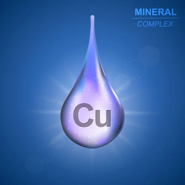 Fondo complejo mineral — Vector de stock