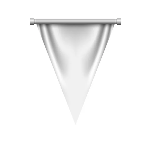 Modèle Pennant 3D vide — Image vectorielle