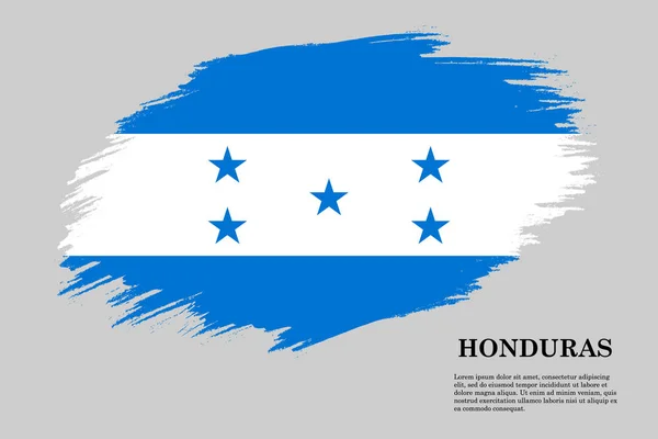 Pincelada bandera. Ilustración vectorial — Archivo Imágenes Vectoriales