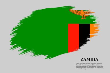 Fırça darbesi bayrağı . Vektör çizimi