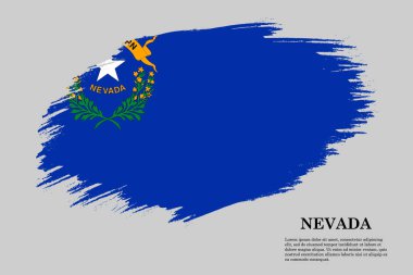 Fırça darbesi bayrağı . Vektör çizimi