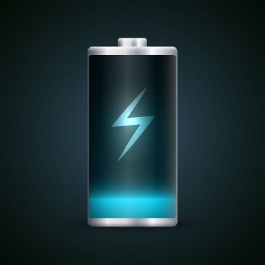 Tam enerjili pil şarjı.