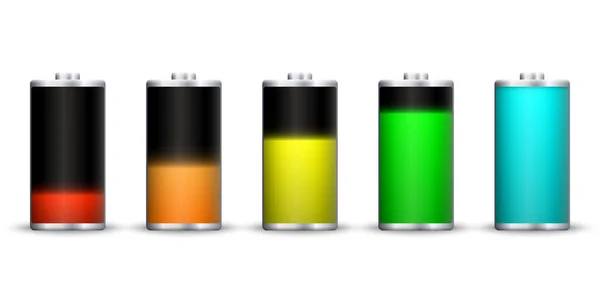 Carica della batteria piena energia . — Vettoriale Stock