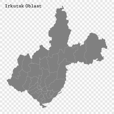 Yüksek Kalite haritası Rusya'nın bir bölgesidir
