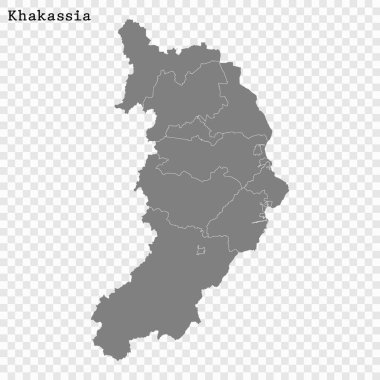 Yüksek Kalite haritası Rusya'nın bir bölgesidir