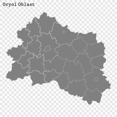 Yüksek Kalite haritası Rusya'nın bir bölgesidir