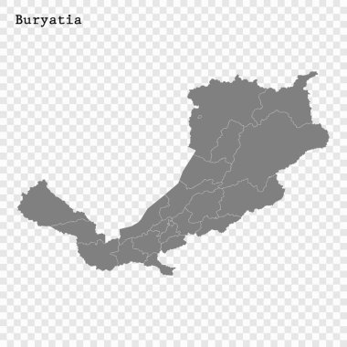 Yüksek Kalite haritası Rusya'nın bir bölgesidir