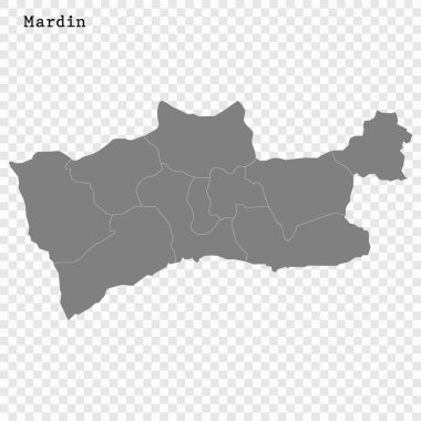 Yüksek Kalite haritası Türkiye'nin bir ilidir