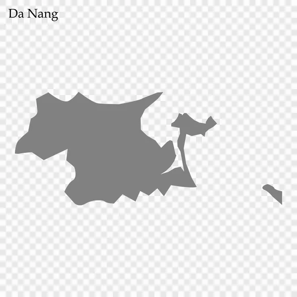 Karte der Provinz Vietnam — Stockvektor