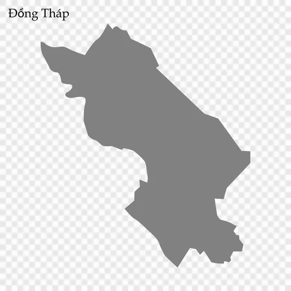 Mapa vietnamské provincie — Stockový vektor