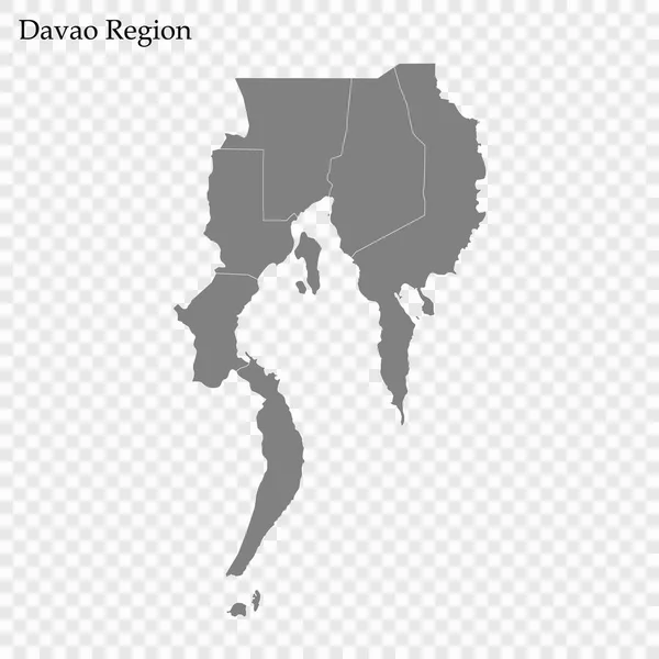 High Quality map of region of Philippines Royalty Free Stock Vectors