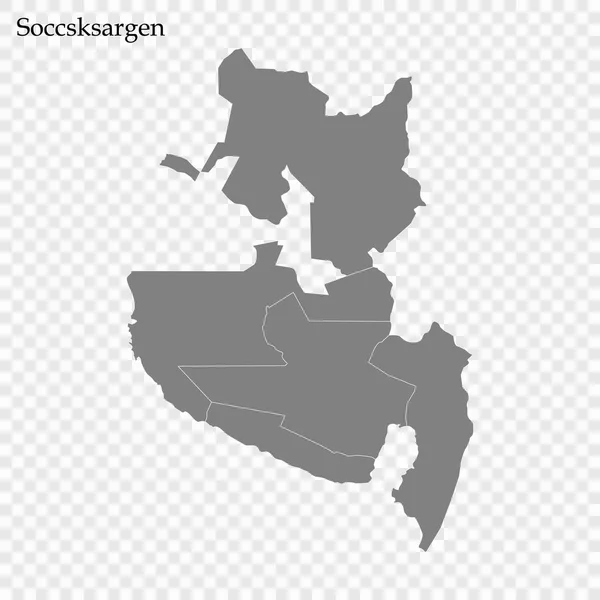 High Quality map of region of Philippines Stock Illustration