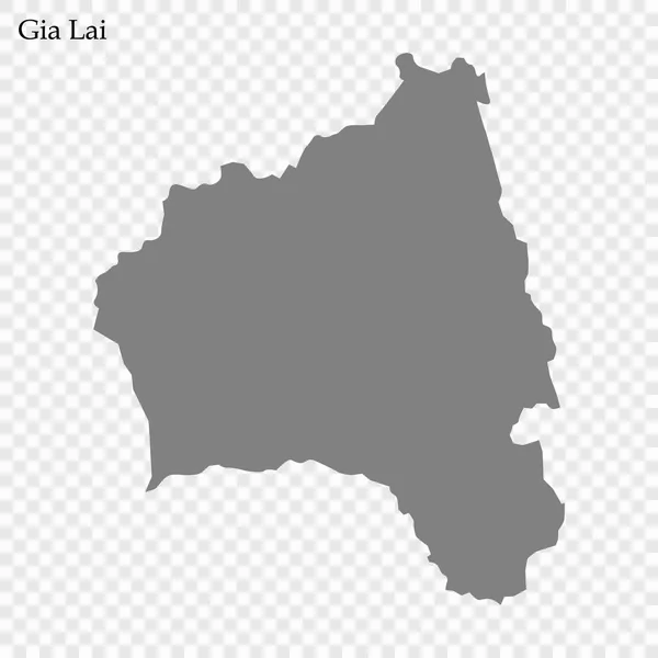 Mapa de provincia de Vietnam — Vector de stock