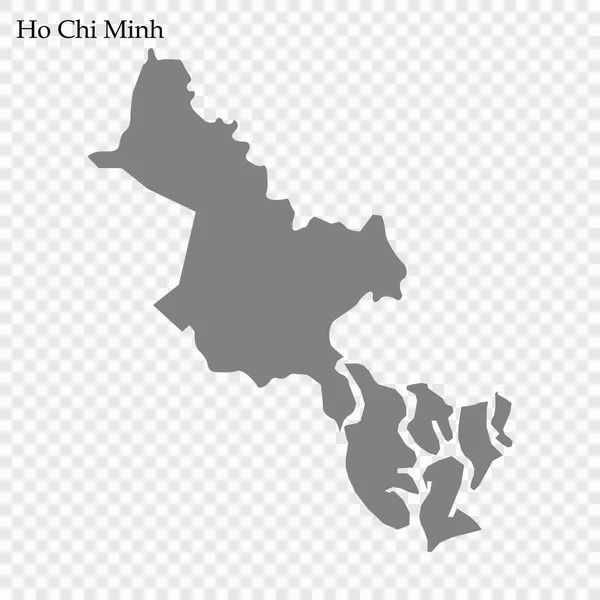 Mappa della provincia del Vietnam — Vettoriale Stock