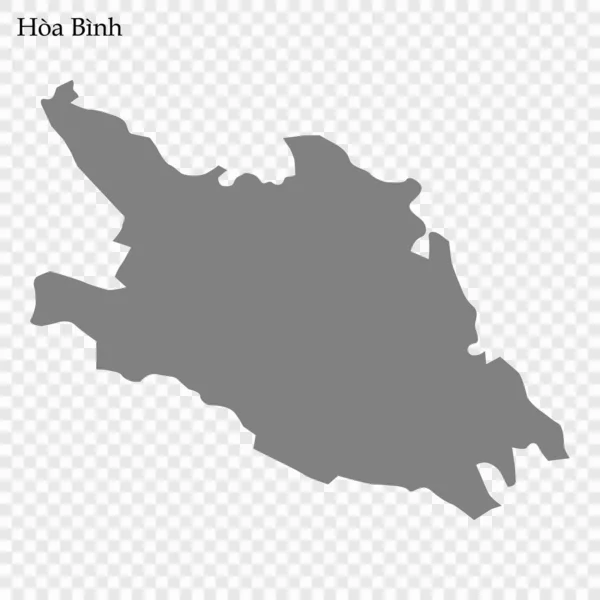 Mapa de provincia de Vietnam — Archivo Imágenes Vectoriales