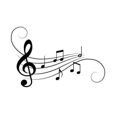 soyut müzik arkaplanı