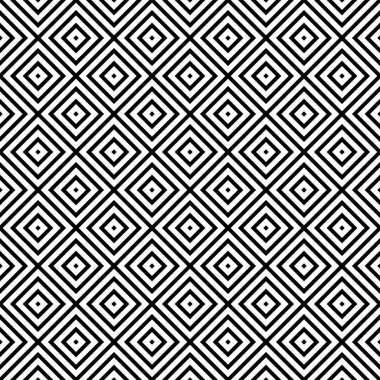 Geometrik dikişsiz çizgiler deseni
