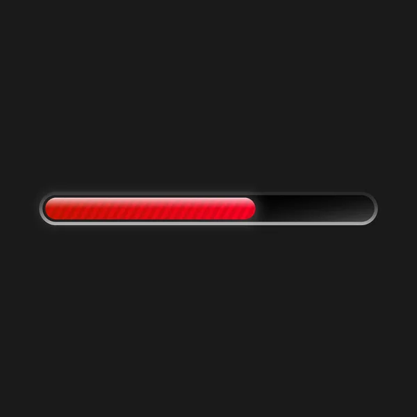 Progress loading bar — Stock Vector