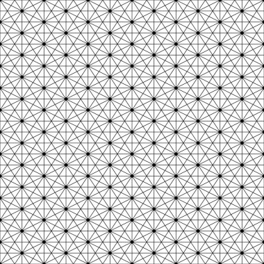 Geometrik dikişsiz çizgiler deseni.