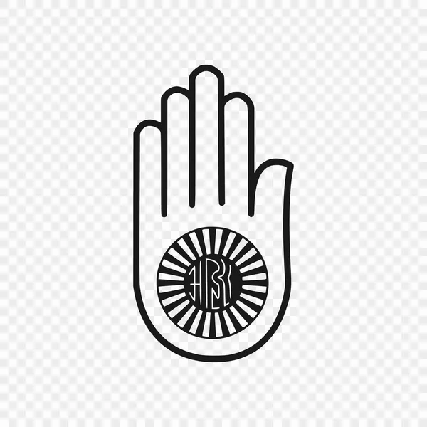 Simbol Jainisme - Stok Vektor