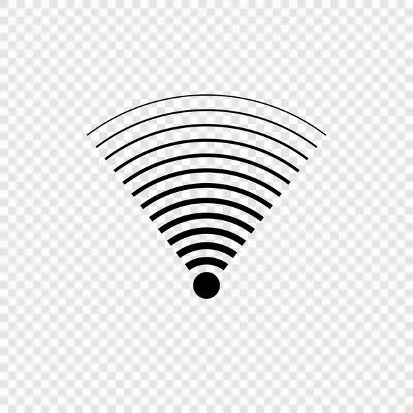 Ikona fali Wi-Fi — Wektor stockowy