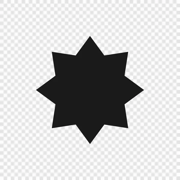 Estrella clásica de 8 puntos — Archivo Imágenes Vectoriales