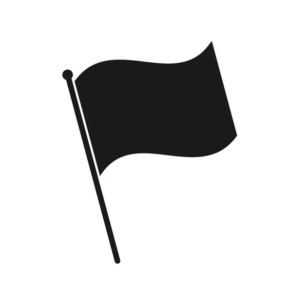 Einfaches Flaggensymbol — Stockvektor