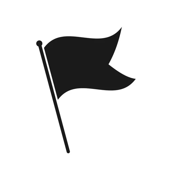 Εικονίδιο απλό σημαία — Διανυσματικό Αρχείο