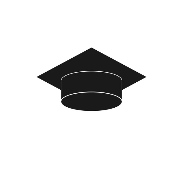 Icono de tapa de graduado — Vector de stock