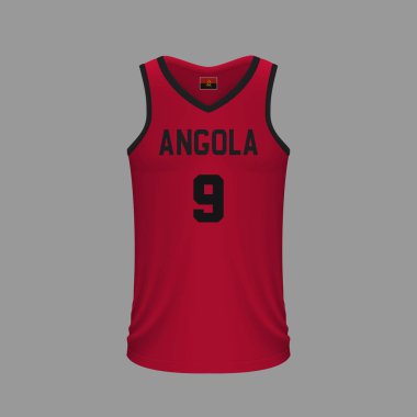 Gerçekçi basketbol forması 