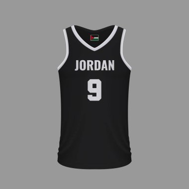 Gerçekçi basketbol forması 