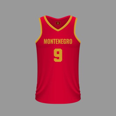 Gerçekçi basketbol forması 