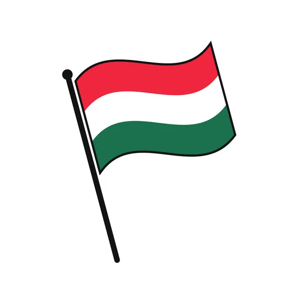 Einfaches Flaggensymbol — Stockvektor