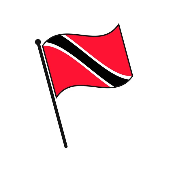 Bandiera semplice isolata — Vettoriale Stock