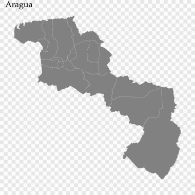 Yüksek Kaliteli harita Venezuela bir devlet