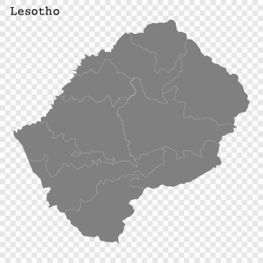 Yüksek kaliteli harita sınırları ile