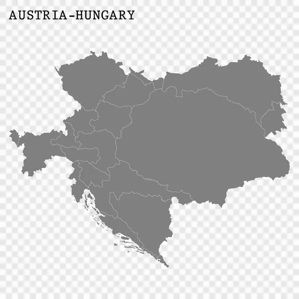 Mapa de alta calidad con fronteras — Archivo Imágenes Vectoriales