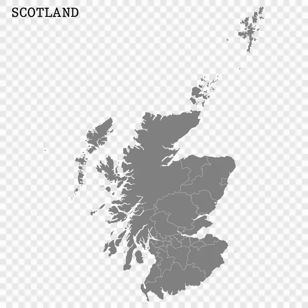 Carte de haute qualité avec frontières — Image vectorielle