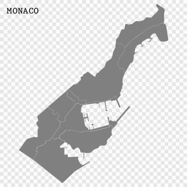 Yüksek kaliteli harita sınırları ile