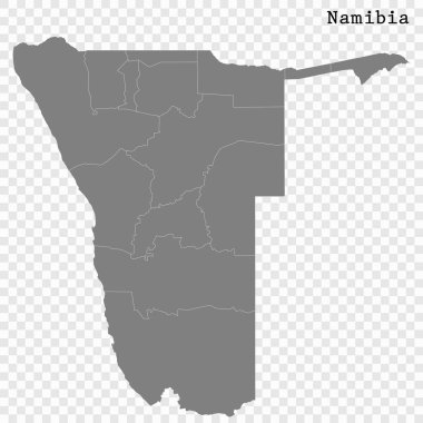 Yüksek kaliteli harita sınırları ile