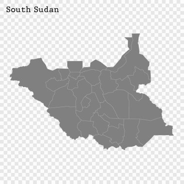 Yüksek kaliteli harita sınırları ile