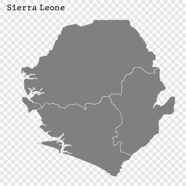 Yüksek kaliteli harita sınırları ile