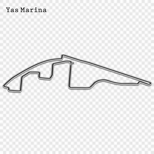 Pista de carreras de Grand Prix — Vector de stock