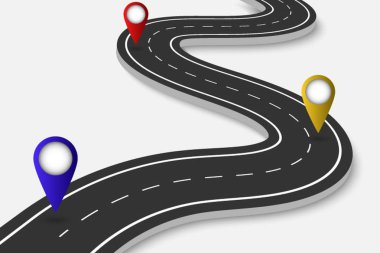 Şeffaf bir Background.nter üzerinde Sarma Yolu