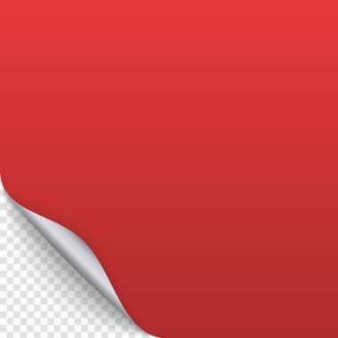 Sayfa curl gölge ile