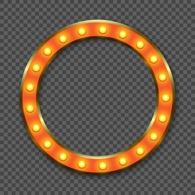 Vektör modern retro reklam panosu arka planı