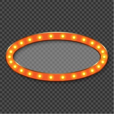 Vektör modern retro reklam panosu arka planı