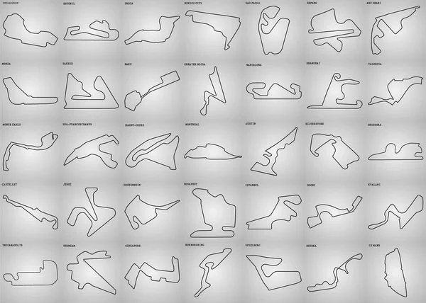 grand prix yarış pisti seti.