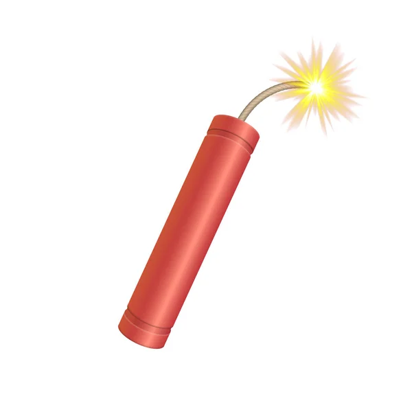 Dynamite bomb stick — Stock Vector