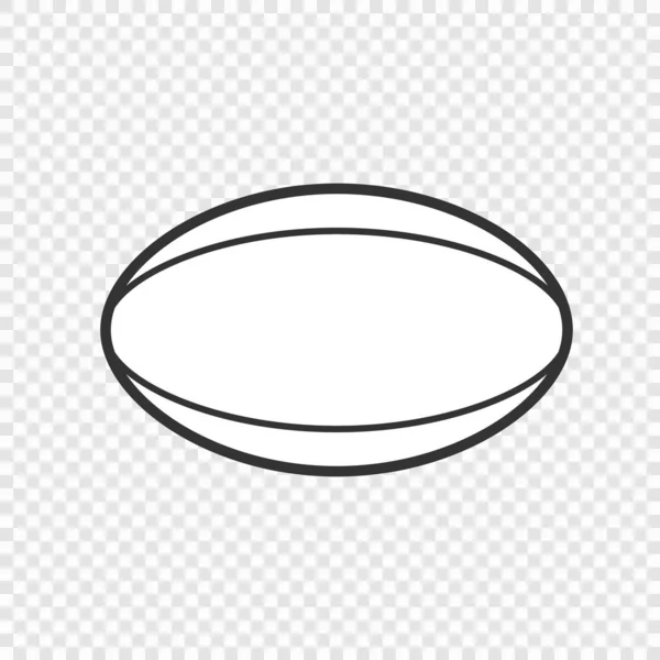 Bola icono aislado vector ilustración — Vector de stock